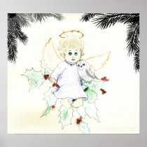Little Angel poster print