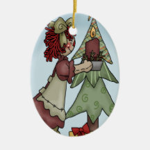 Little Annie Christmas Ornament