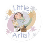 Little Artist Sticker