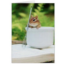 Little Baker Chipmunk Card