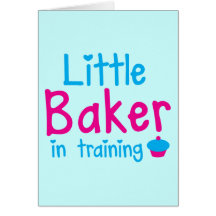 Little BAKER in training Cards