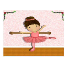 Little Ballerina Postcard