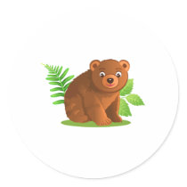 Little Bear Cub Stickers