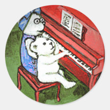 Little Bear & Grandma Melody Sticker