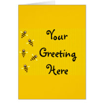 Little Bees Greeting Cards