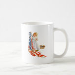 Little Betsy Ross and the America Flag Mug
