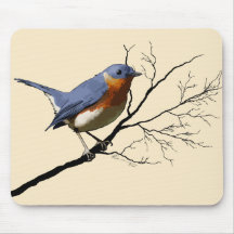 Little Bird Blue, Mouse Pad