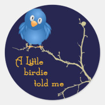 Little Birdie Momism Sticker