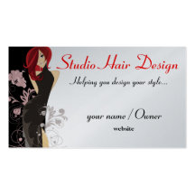 little black dress business card