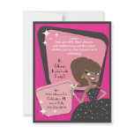 Little Black Dress - Sexy Chocolate Custom Announcements