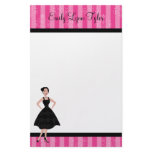 Little Black Dress Stationery Paper