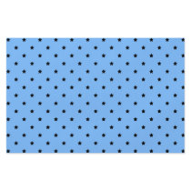 Little black stars on a light blue background. flyer design