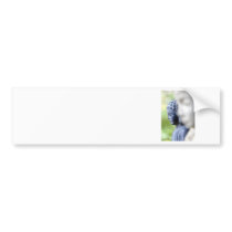 Little Blue Buddha Bumper Stickers