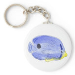 Little Blue Fish Keychain