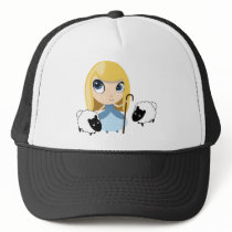 Little Bo Peep and her Sheep Trucker Hats