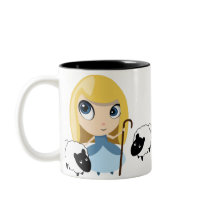 Little Bo Peep and her Sheep Mug