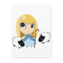 Little Bo Peep and her Sheep Post Card