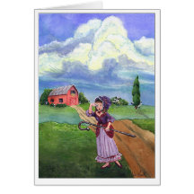 Little Bo Peep Card
