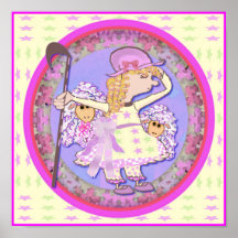 Little Bo Peep Poster