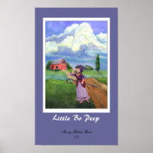 Little Bo Peep Print