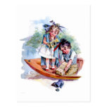 Little Boston Tea Party Postcard