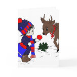 Little Boy and Reindeer cards