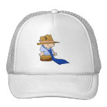 Little boy big tie & hat