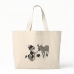 Little Boy Feeding Reindeer bags