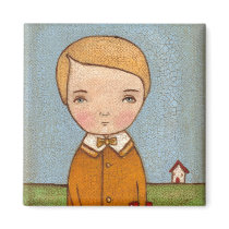 Little Boy Refrigerator Magnet