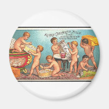 Little Boys Refrigerator Magnets