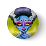 Little Bride of Frankenstein Pinback Button