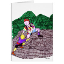 Little Bro Greeting Cards