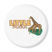 Little Brother (Giraffe) Fridge Magnet