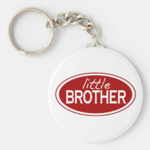 Little Brother (oval) Key Chain