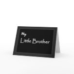Little Brother Ring Bearer Invitation Customizable Card