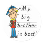 Little Brother T-shirts and Gifts Stickers