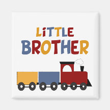 Little Brother Train Refrigerator Magnet