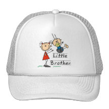 Little Brother with Big Sister Tshirts Trucker Hat