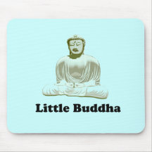 Little Buddha baby t-shirt Mousepad