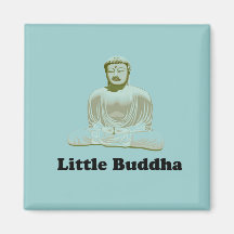Little Buddha baby t-shirt Refrigerator Magnets