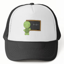 little chalkboard turtle hat