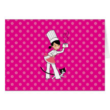 Little Chef Illustration on Cards