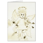 Little Christmas Angel Card