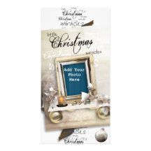 Little Christmas Miracles Photo Card