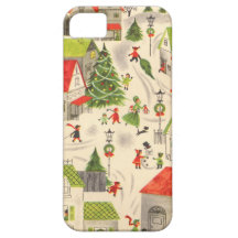 Little Christmas Village iPhone 5 Covers