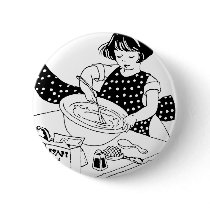 Little Cook Button