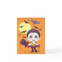 Little Count Dracula Greeting Card