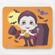 Little Count Dracula Mouse Pad