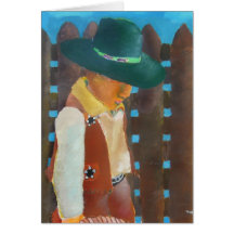 little cowboy greeting cards