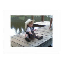 Little Cowboy Post Card